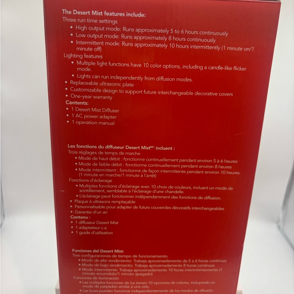 Young Living Desert Mist Diffuser — - Picture 2 of 3